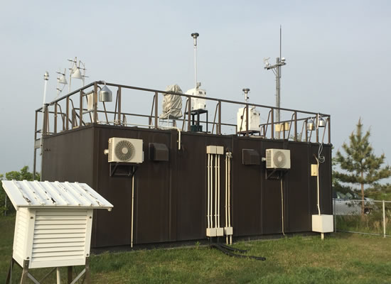 Research for Wet Deposition at Niigata-Maki Acid Deposition Monitoring Station